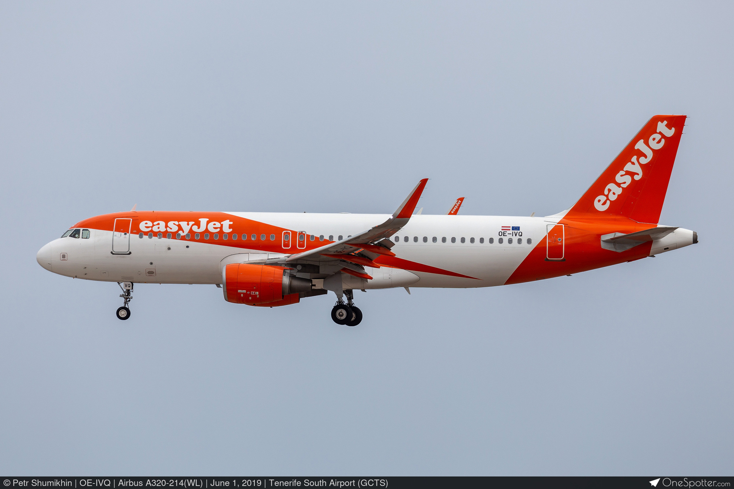 Oe Ivq Airbus A Wl Easyjet Europe Onespotter