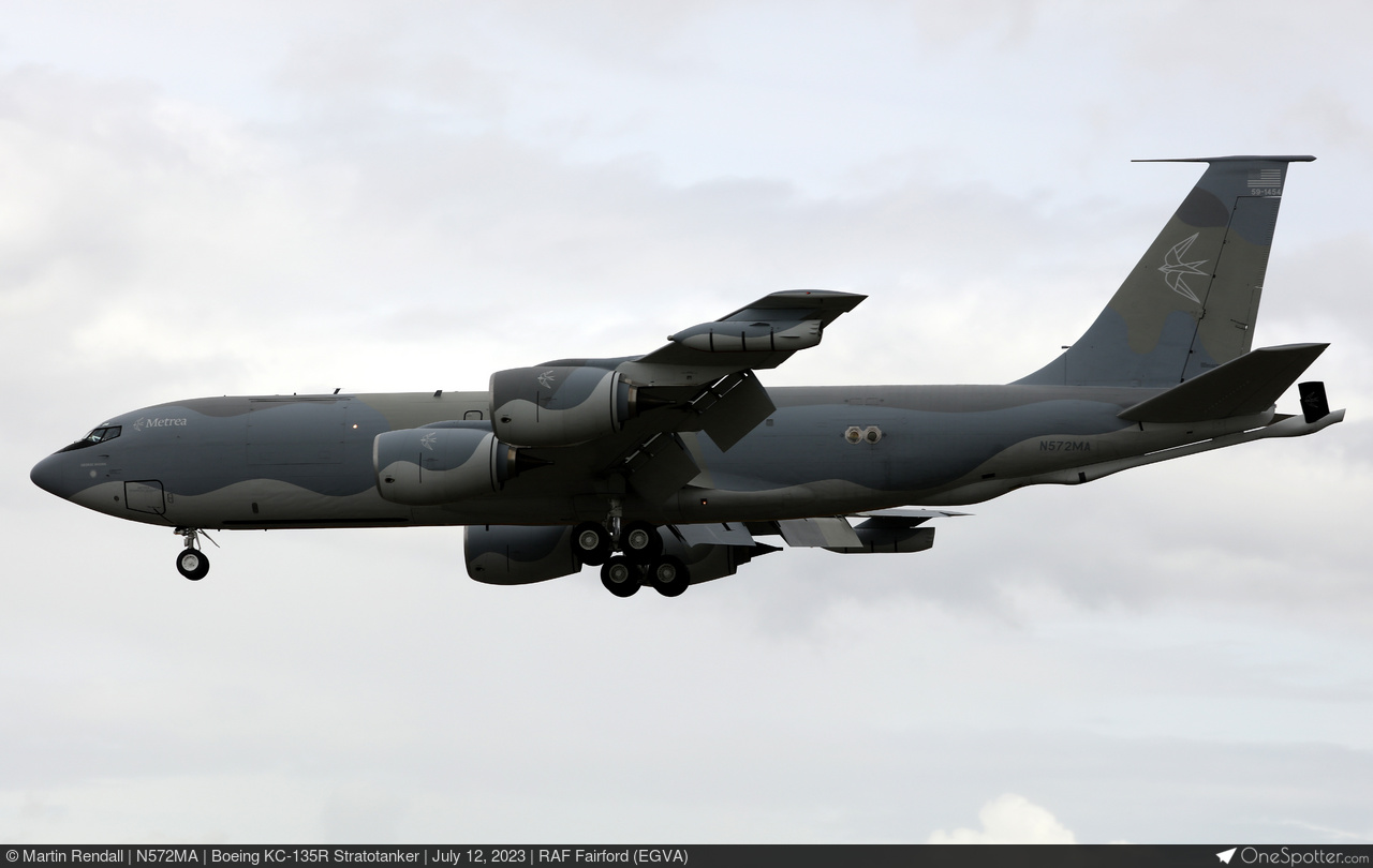N572MA Meta Strategic Mobility Boeing KC-135R Stratotanker