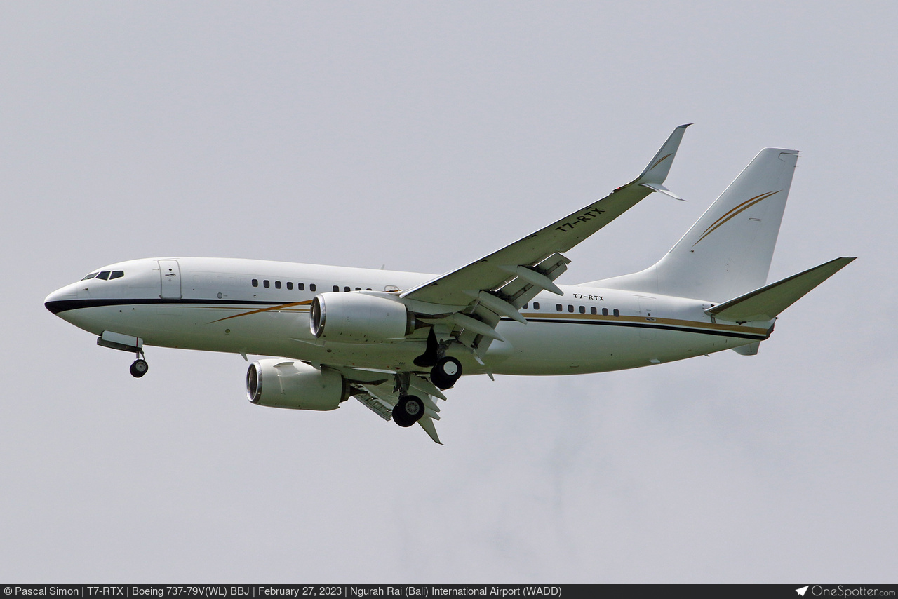 T7-DGA Asgard Jet Services Boeing 737-79V(WL) BBJ, MSN 61040