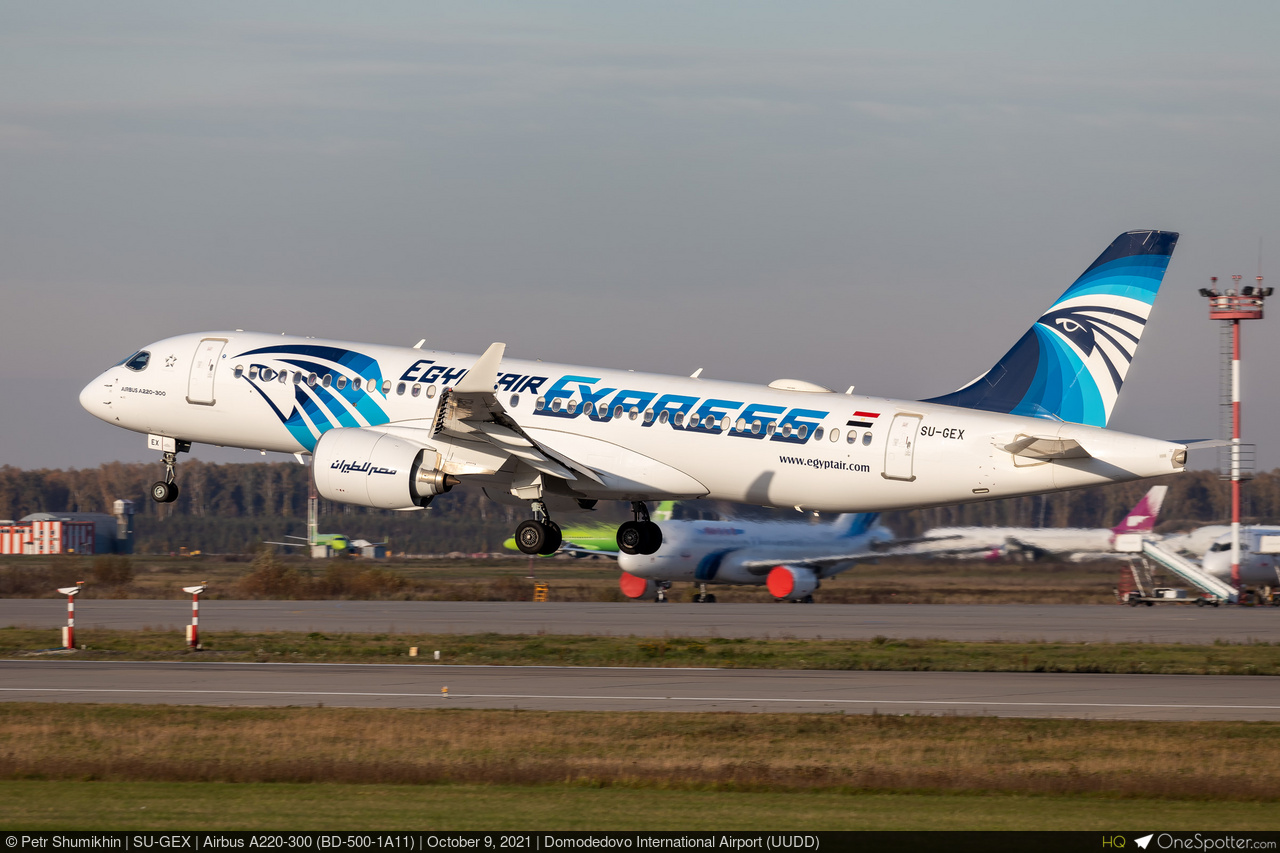 ヘルパ A220-300 エジプト航空 エクスプレス SU-GEX 1/200 - メルカリ