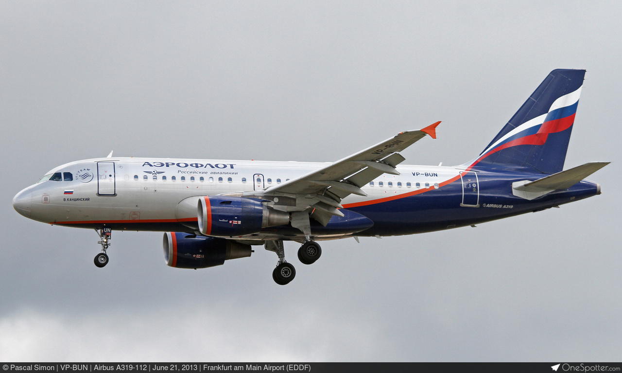 RA-73676 - Aurora Airbus A319-111, MSN 3298 | OneSpotter.com
