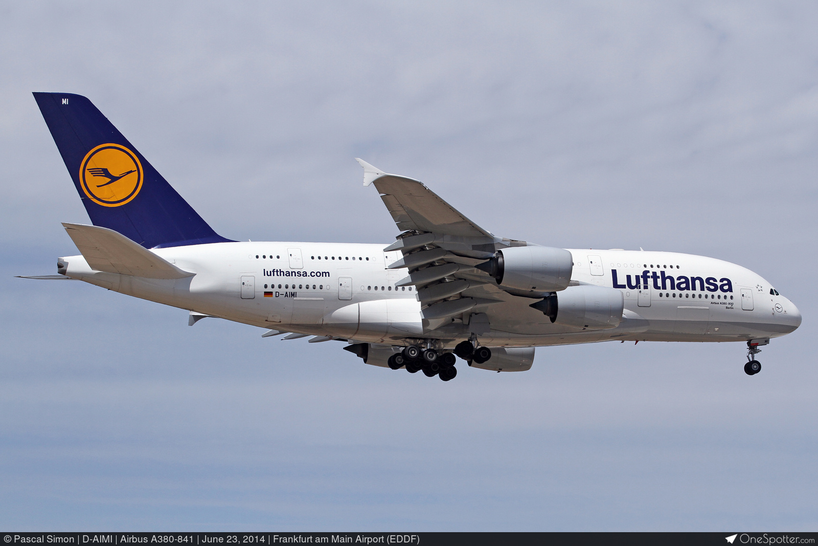 F-WTBE Unknown Airbus A380-841, MSN 072 | OneSpotter.com
