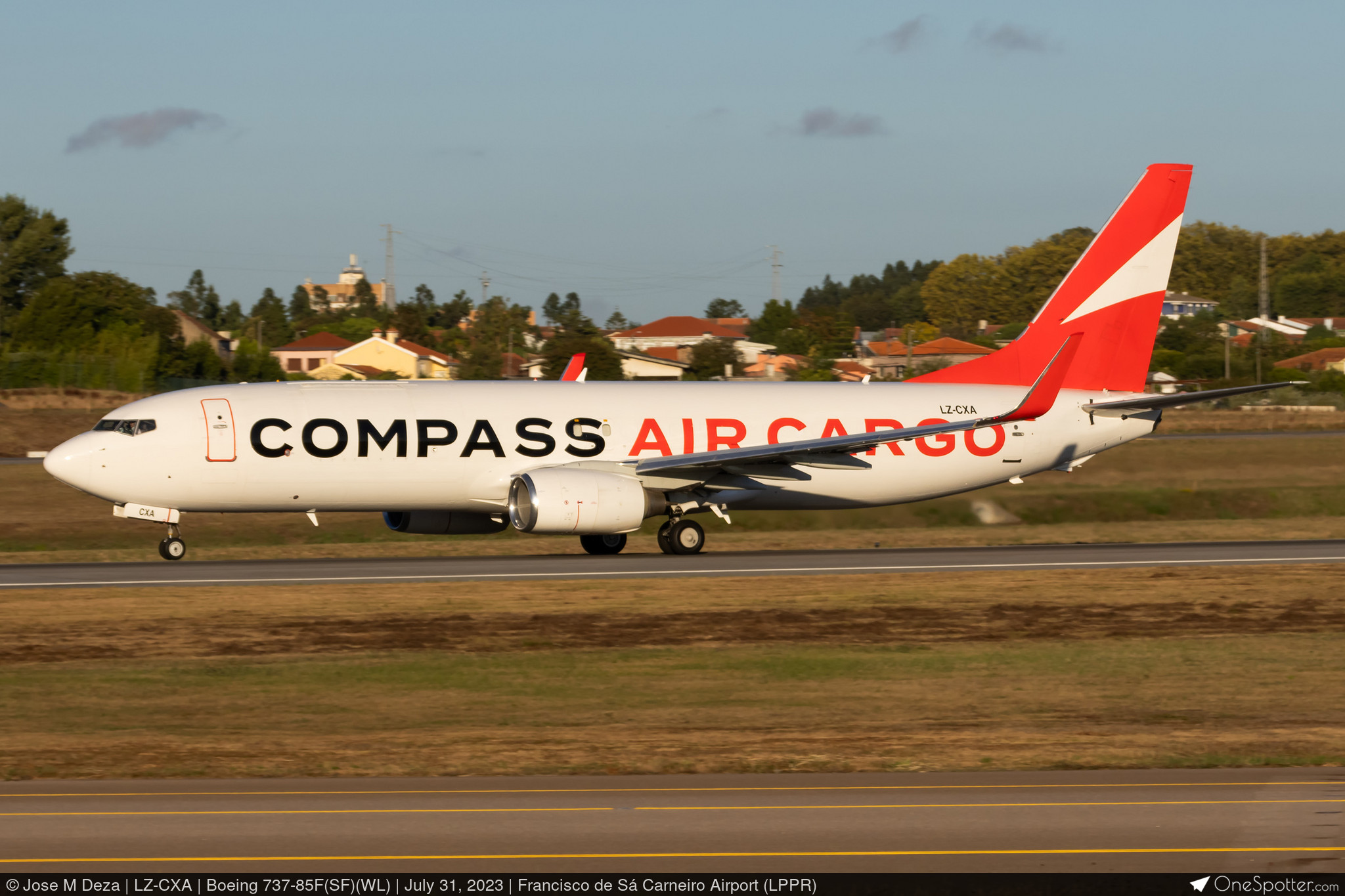 LZ-CXA Compass Air Cargo Boeing 737-85F(SF)(WL), MSN 28826