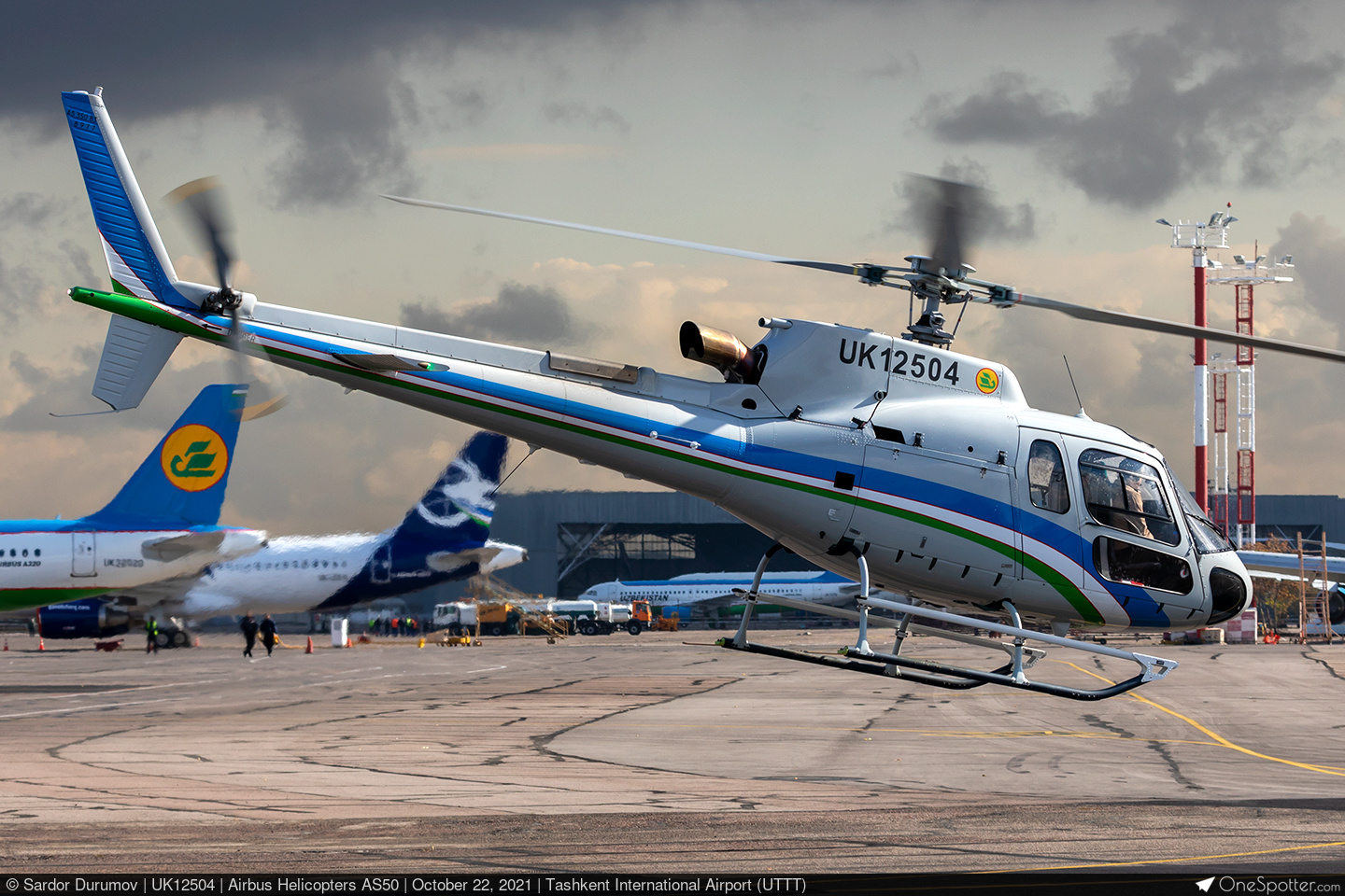 UK12504 Airbus Helicopters AS50, Private