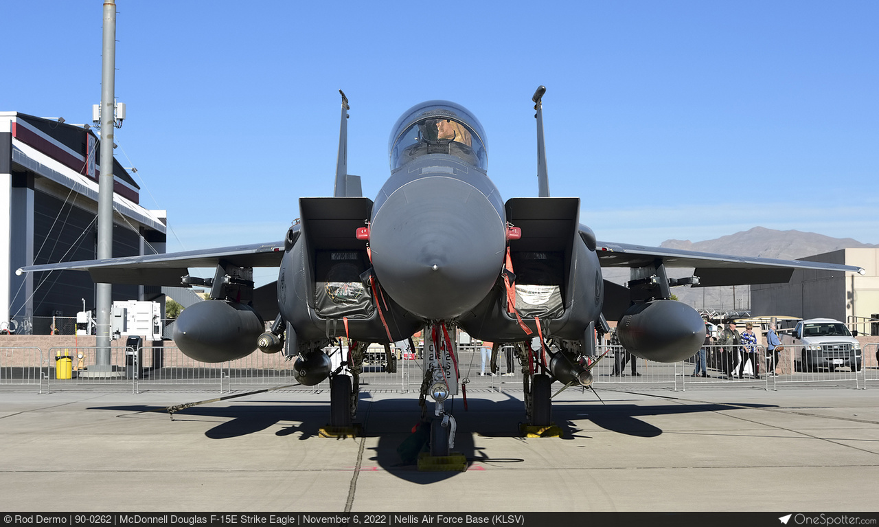 90-0262 United States Air Force McDonnell Douglas F-15E Strike
