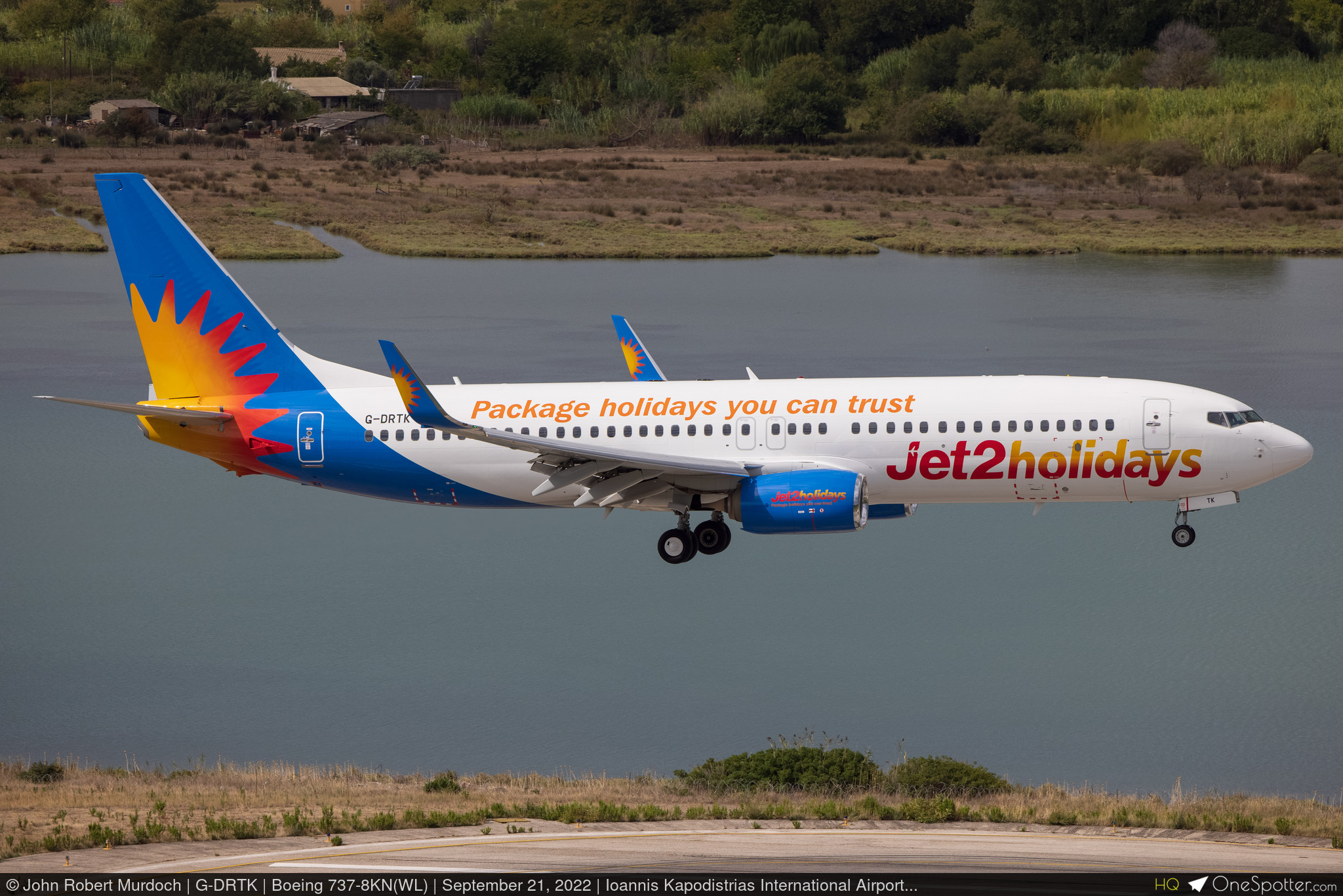 G-DRTK Jet2 Boeing 737-8KN(WL), MSN 40260 | OneSpotter.com