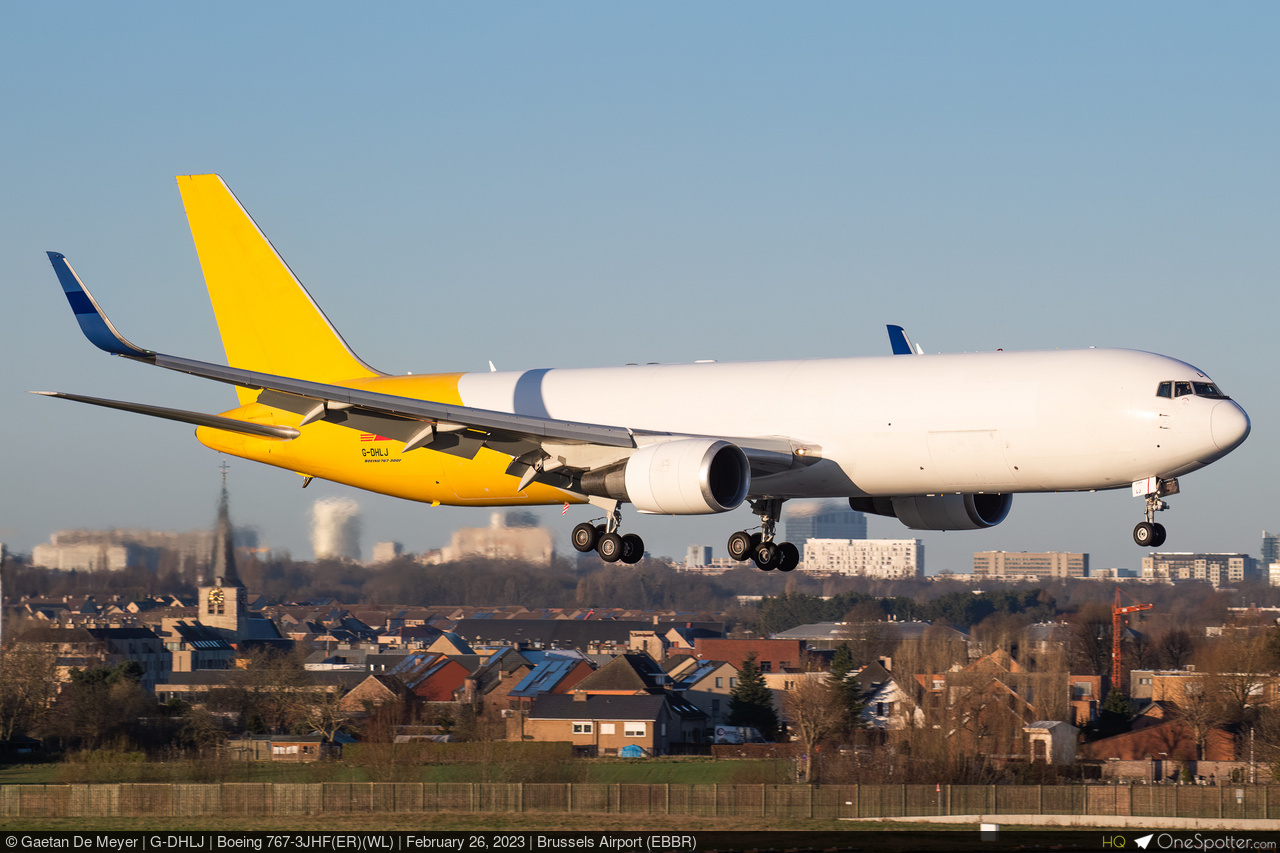 G-DHLJ DHL Air UK Boeing 767-3JHF(ER)(WL), MSN 37809