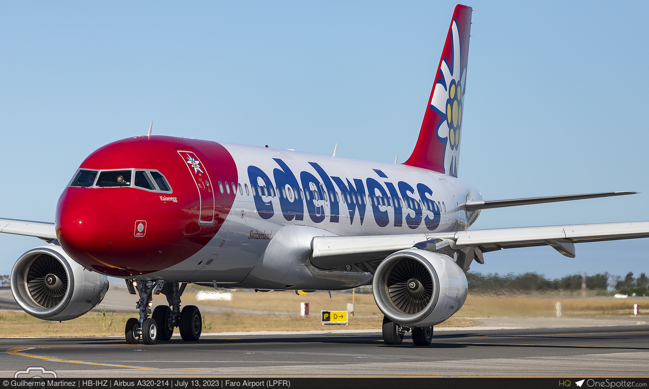 HB-IHZ Edelweiss Air Airbus A320-214, MSN 1026 | OneSpotter.com