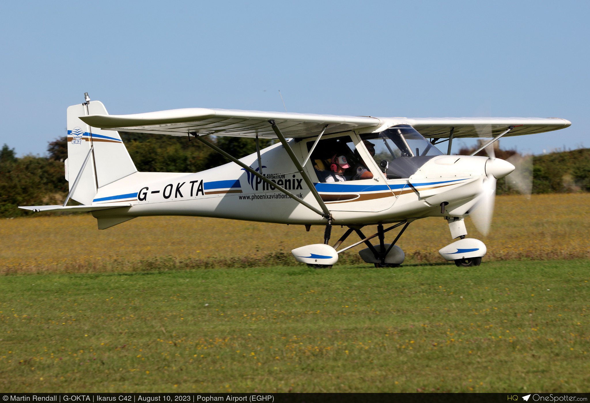 G-OKTA - Ikarus C42, Private