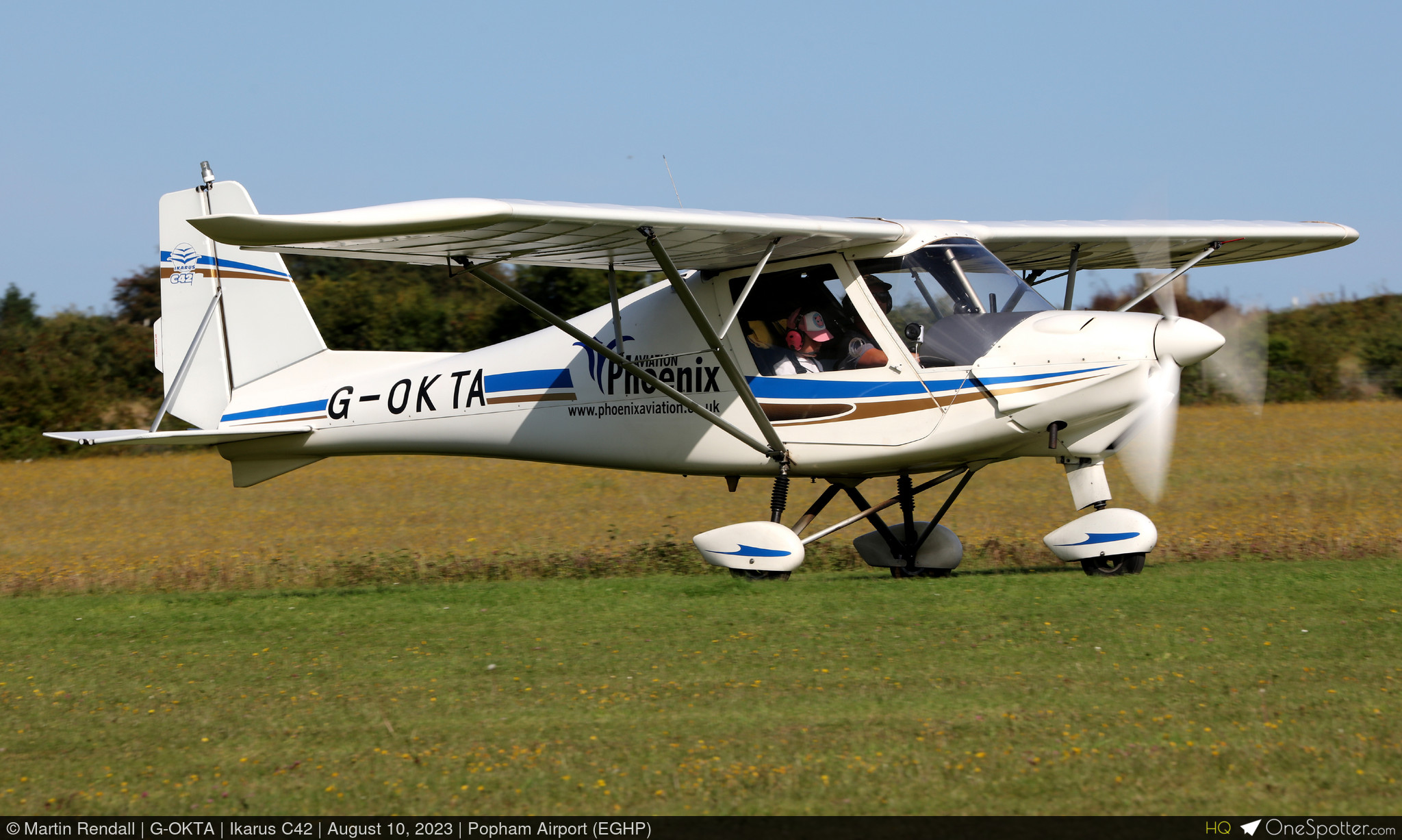 G-OKTA - Ikarus C42, Private