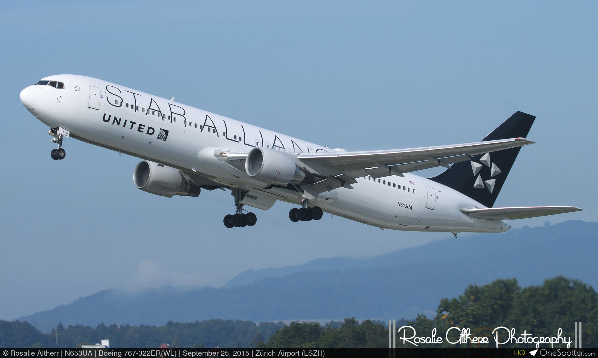 N653UA - Boeing 767-322ER(WL), United Airlines | OneSpotter.com