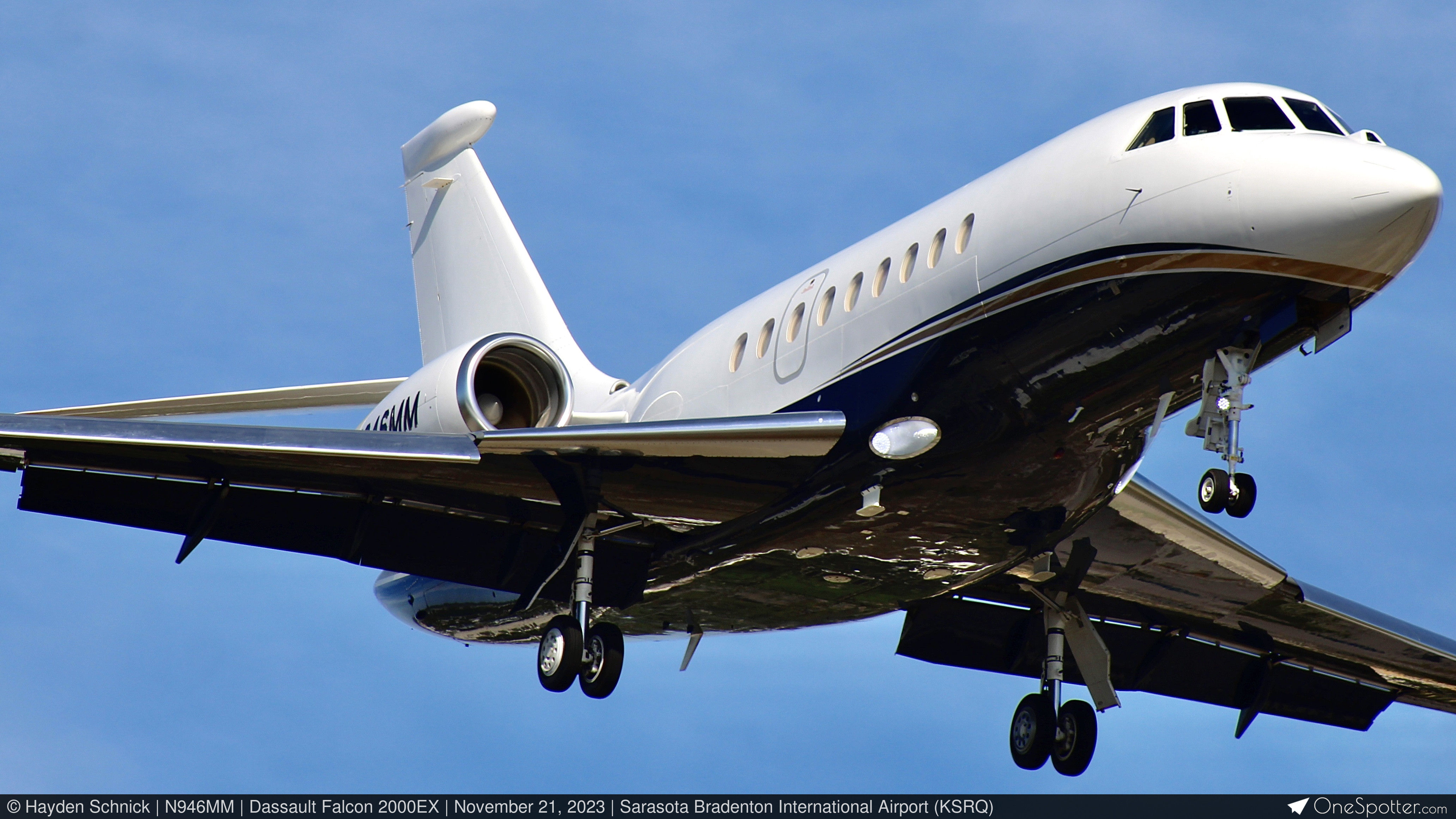 N946MM - ProAv Charters Dassault Falcon 2000EX, MSN 82