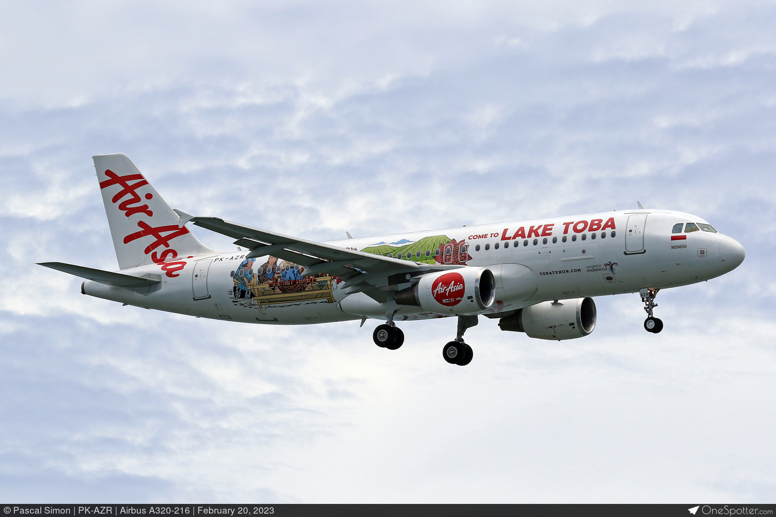 PK-AZR Indonesia AirAsia Airbus A320-216, MSN 3813