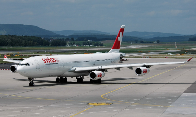 HB-JMA Swiss Airbus A340-313, MSN 538 | OneSpotter.com
