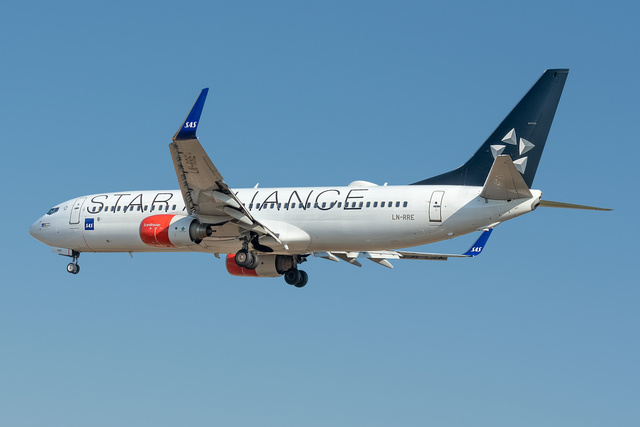スカンジナビア航空 737-800 LN-RRE 1/400 JC Wings XX40022 Boeing 737-800 SAS Scandinavian Airlines LN-RRE