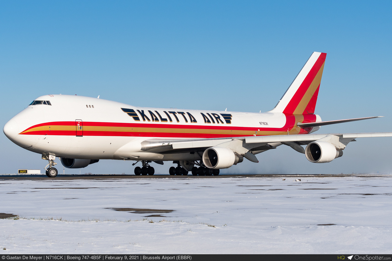 1:400 Phoenix Models Kalitta Air Boeing 747-400F 