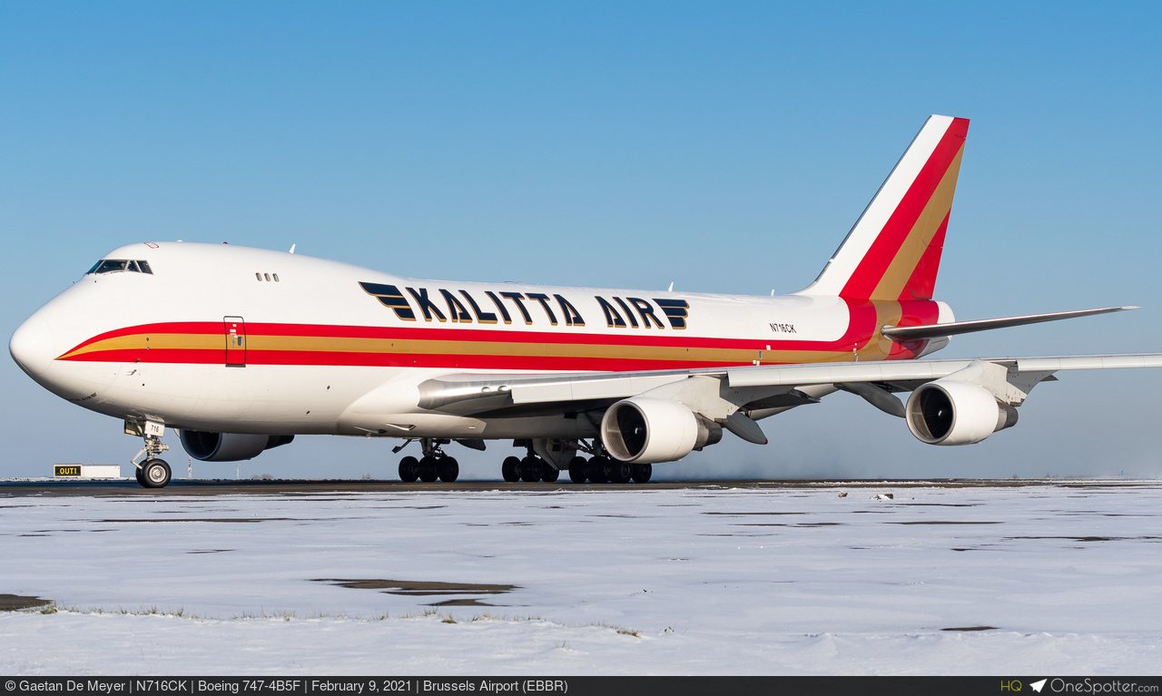 N716CK Kalitta Air Boeing 747-4B5F, MSN 26408 | OneSpotter.com