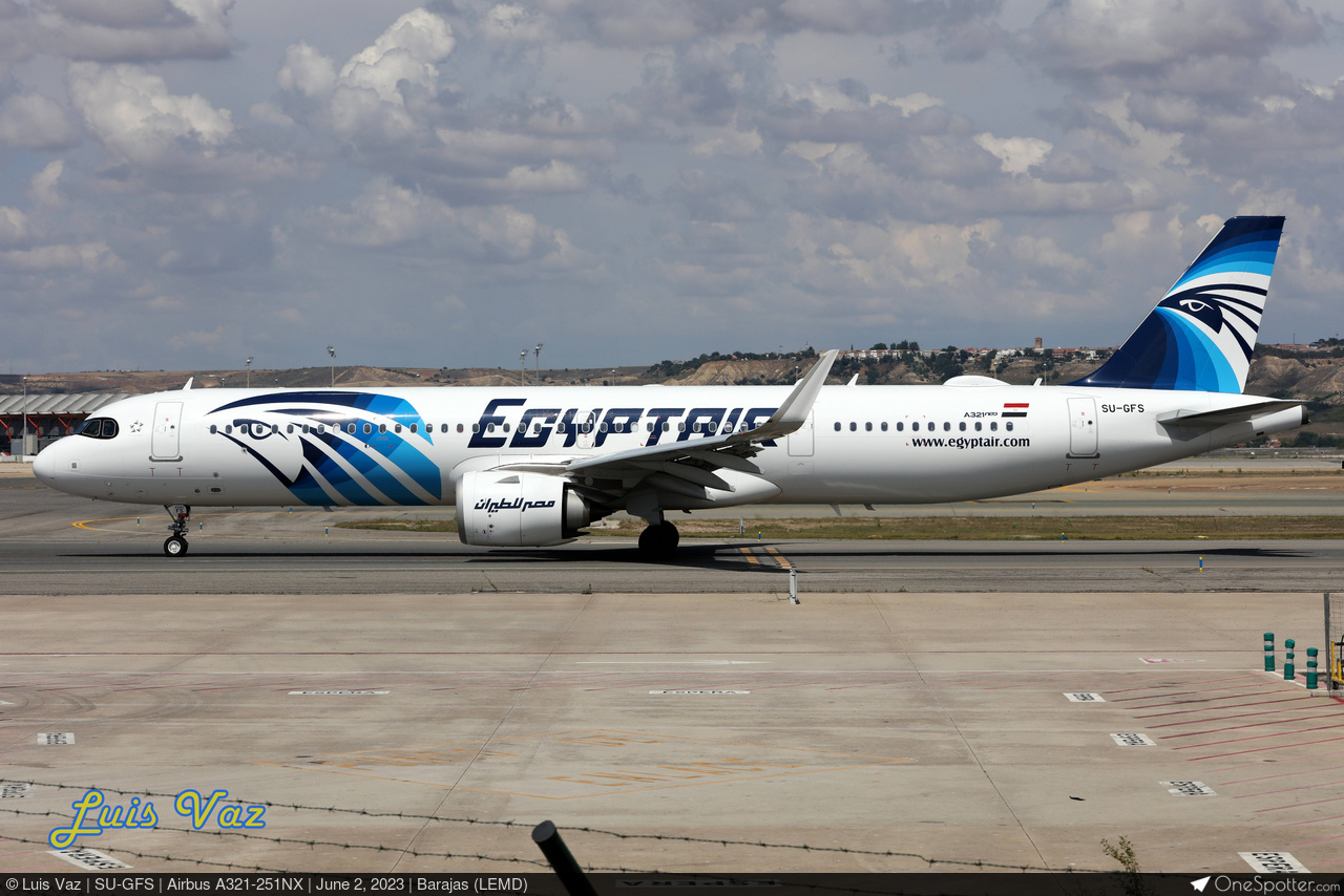 SU-GFS - Airbus A321-251NX, EgyptAir | OneSpotter.com