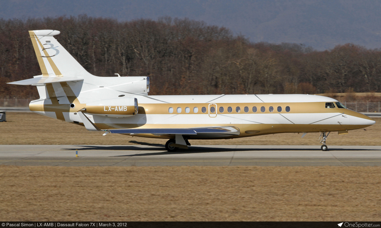 9H-XONE Tyrolean Jet Service Dassault Falcon 7X, MSN 118