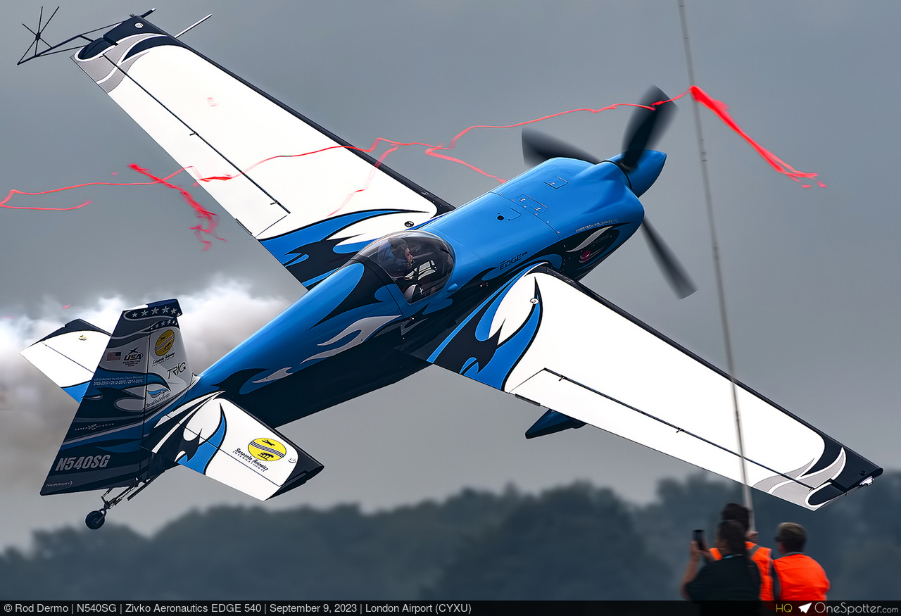 N540SG - Zivko Aeronautics EDGE 540, Funtastic50 Aero LLC