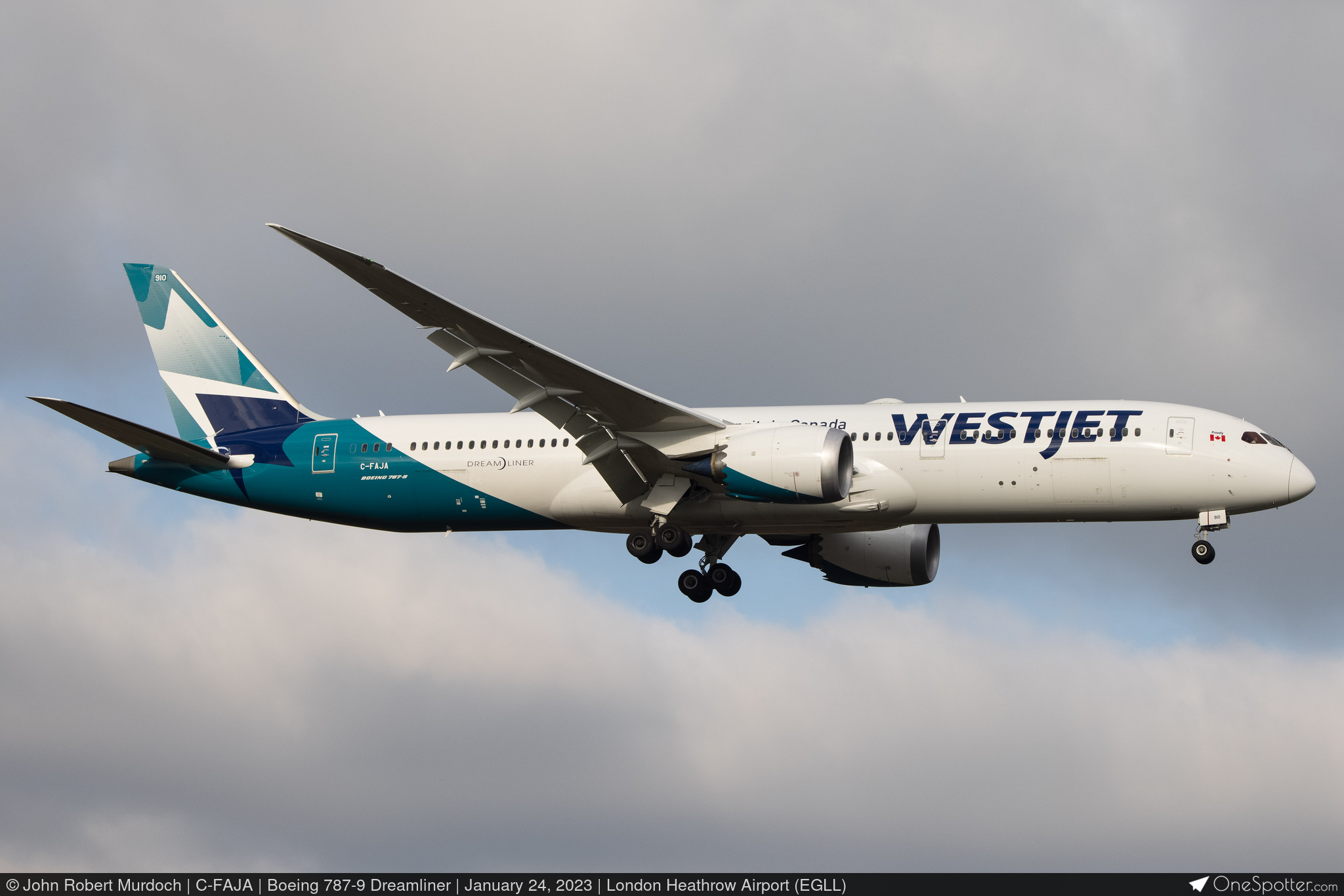 WestJet 787-9 Dreamliner 