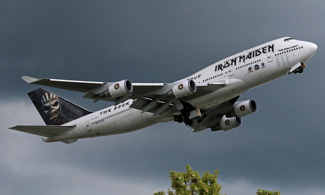 EverRise 747-400 アイアン・メイデン ワールドツアー2016専用機 「エド・フォース・ワン」 TF-AAK 1/200 ※プラ製  [27100