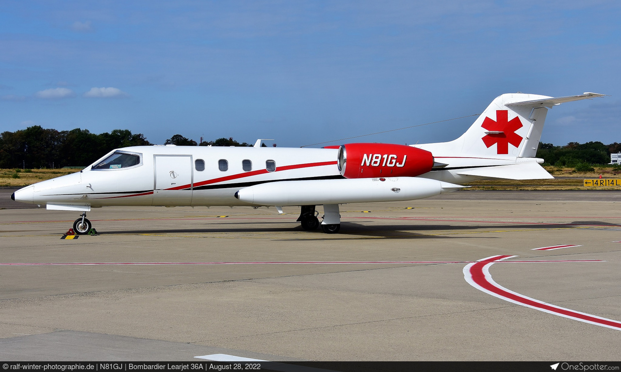 N81GJ - Global Jetcare Inc Bombardier Learjet 36A, MSN 36-047