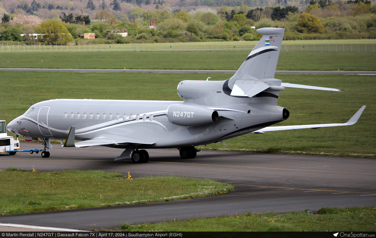 N247GT - Management Services 2 USA LLC Dassault Falcon 7X, MSN 5