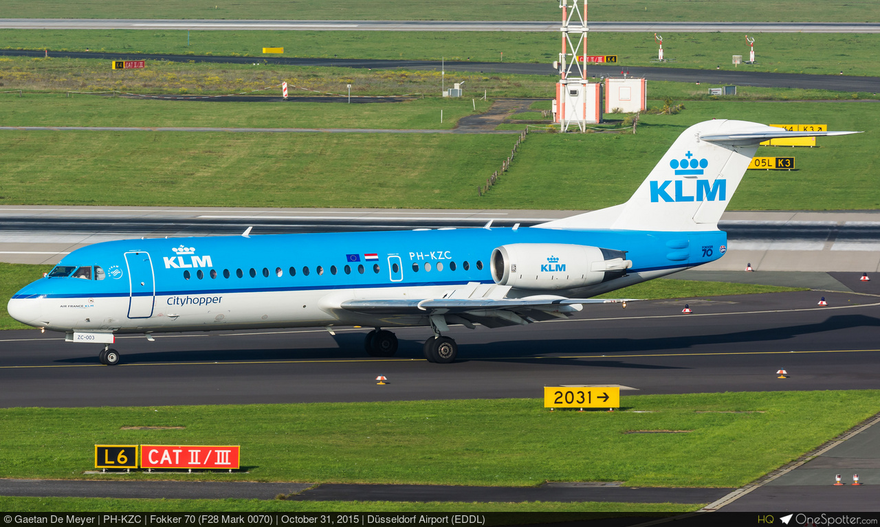 Fokker 70 | OneSpotter.com