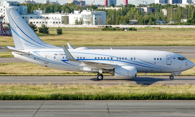 RA-73814 - Gazpromavia Boeing 737-7HD(WL) BBJ, MSN 35959