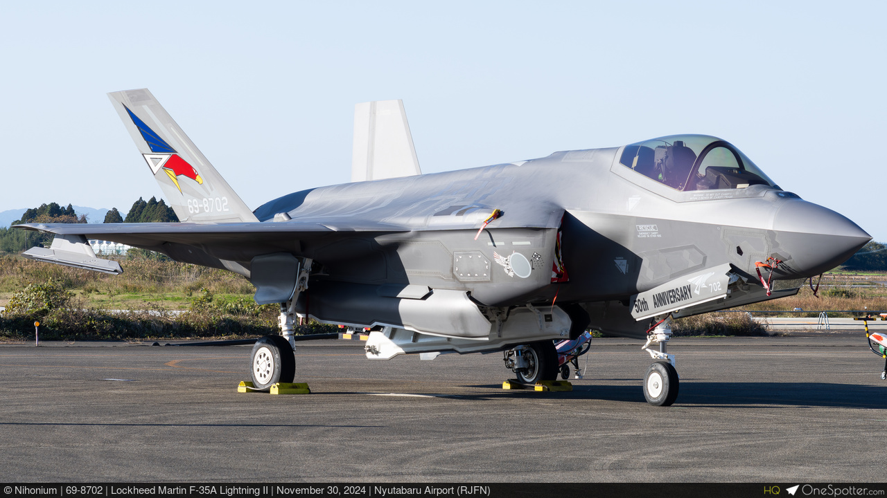 69-8702 - Lockheed Martin F-35A Lightning II, Japan Air Self