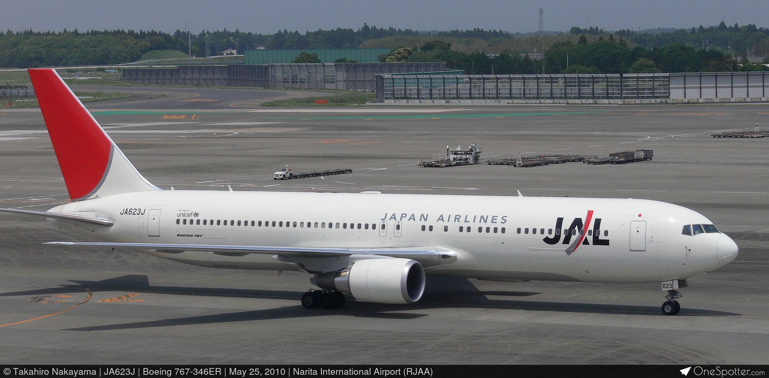 JA623J - Japan Airlines Boeing 767-346ER, MSN 36131 | OneSpotter.com
