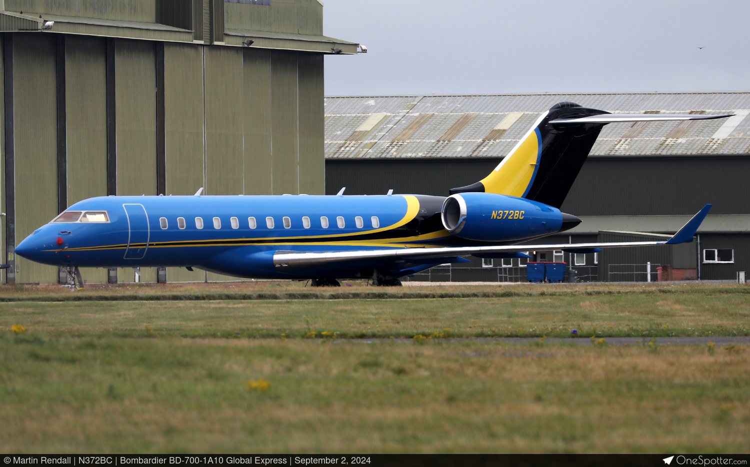 N372bc N372BC - Jordan McForden LLC Bombardier BD-700-1A10 Global Express, MSN ...