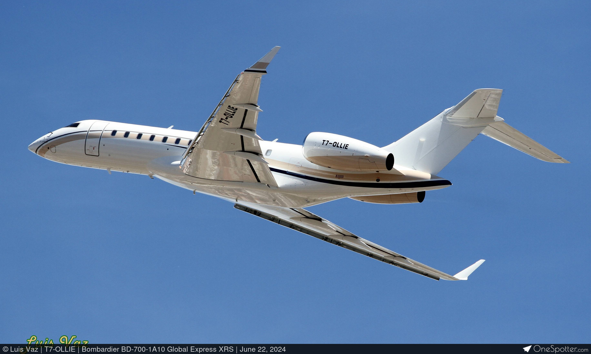 T7-OLLIE - Ever Jet Aviation Limited Bombardier BD-700-1A10 Global