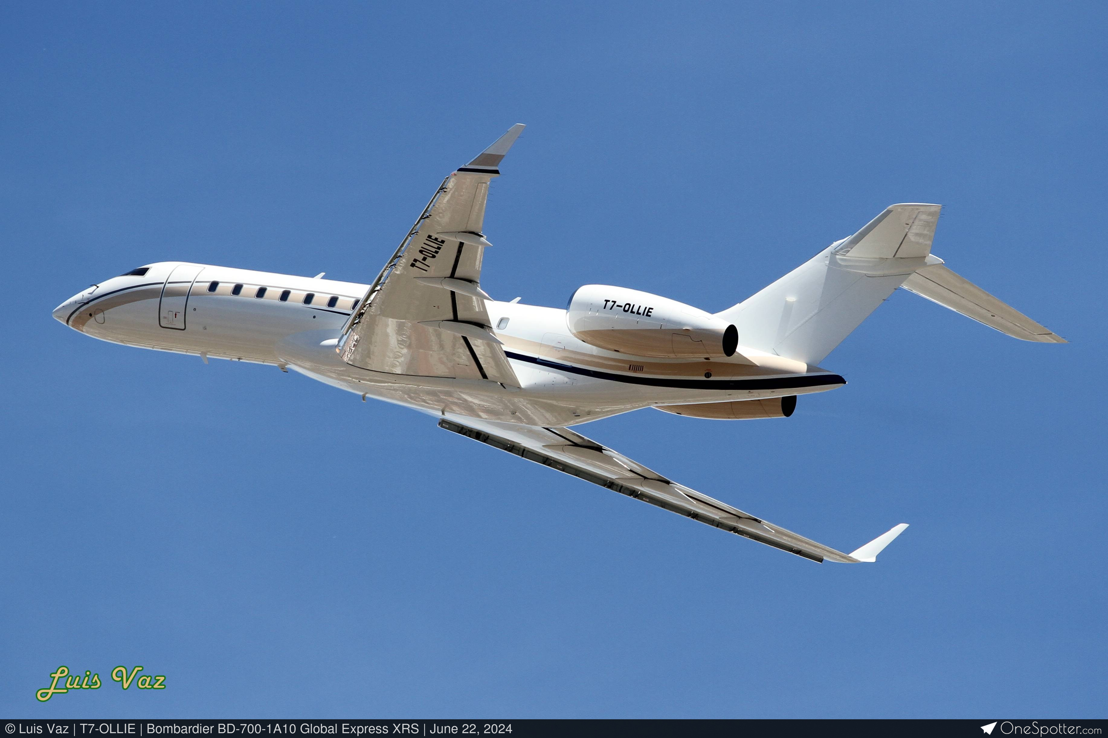 T7-OLLIE - Ever Jet Aviation Limited Bombardier BD-700-1A10 Global
