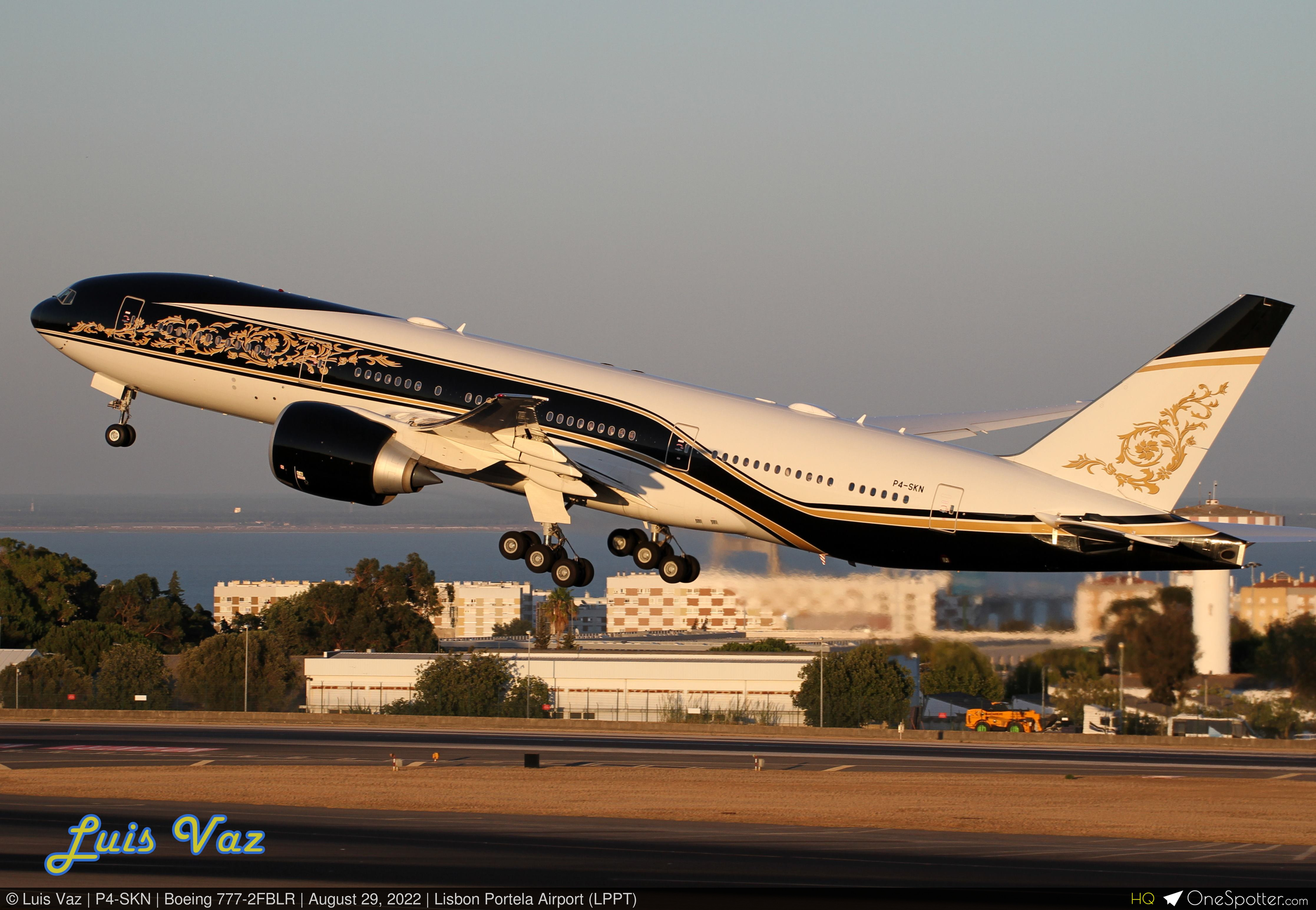 BPNlf P4-SKN Equatorial Guinea Government Boeing 777-2FBLR, MSN