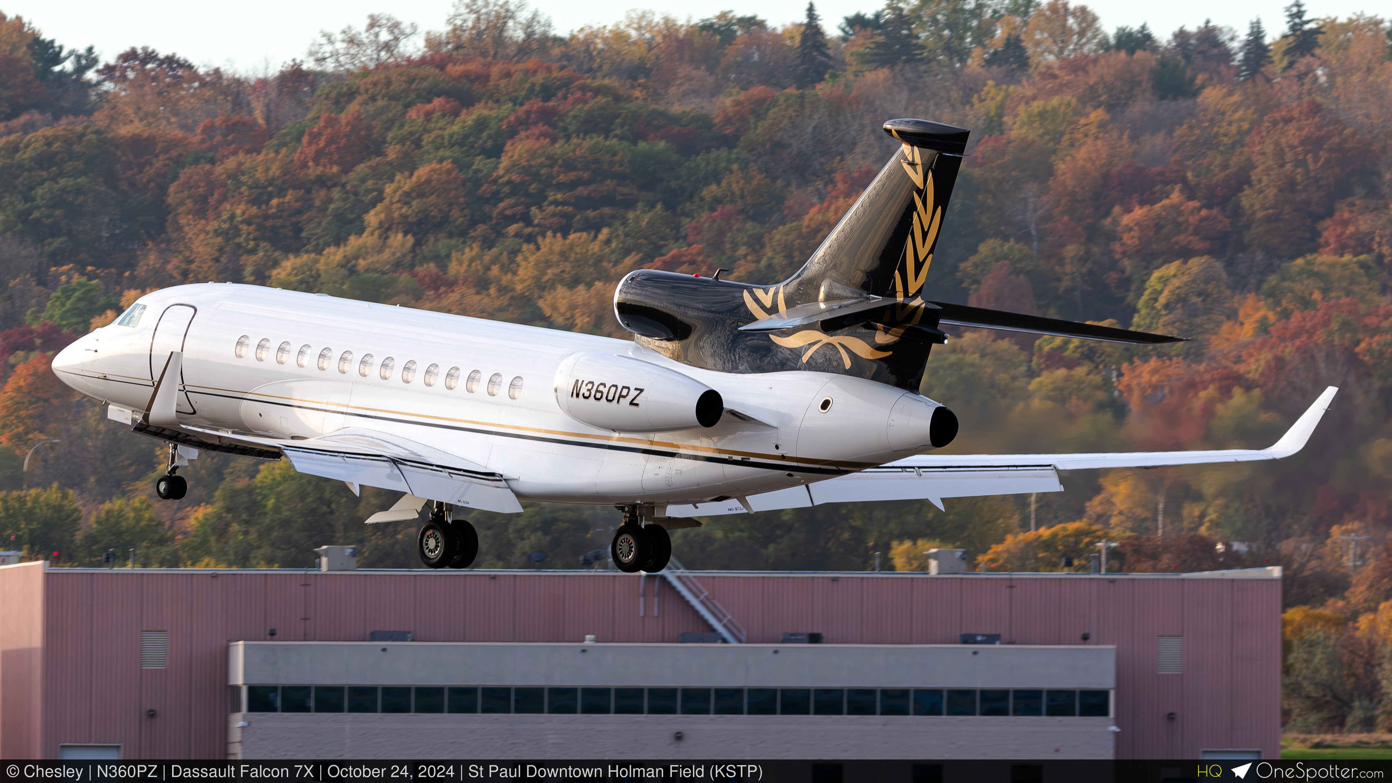 N360PZ TVPX Ars Inc Trustee Dassault Falcon 7X, MSN 037