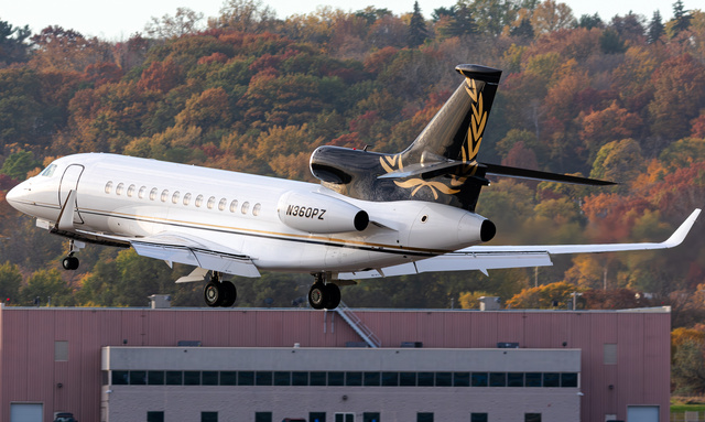 N360PZ TVPX Ars Inc Trustee Dassault Falcon 7X, MSN 037