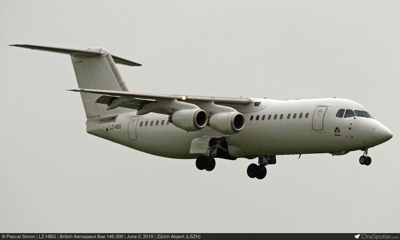 サベナ航空 B A e-146-300 British Aerospace BAe 146-300 - D-AWBA (Scandinavian