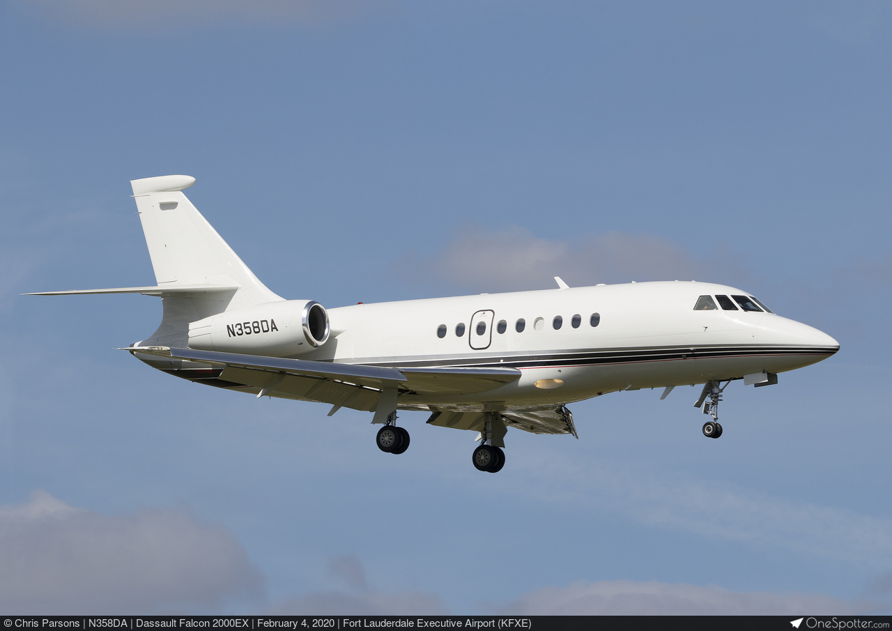N358DA - Dassault Falcon 2000EX, TVPX Aircraft Solutions Inc