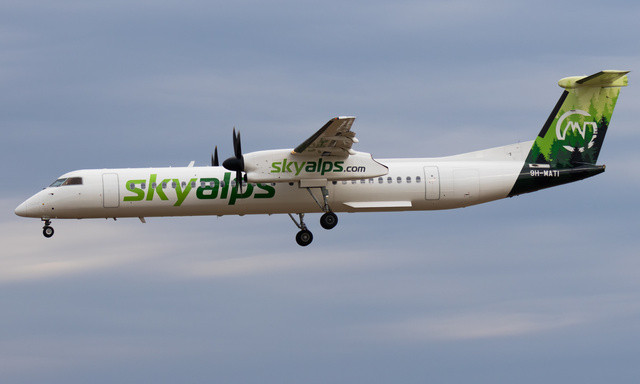 9H-MATI - SkyAlps Bombardier DHC-8-402Q Dash 8, MSN 4157