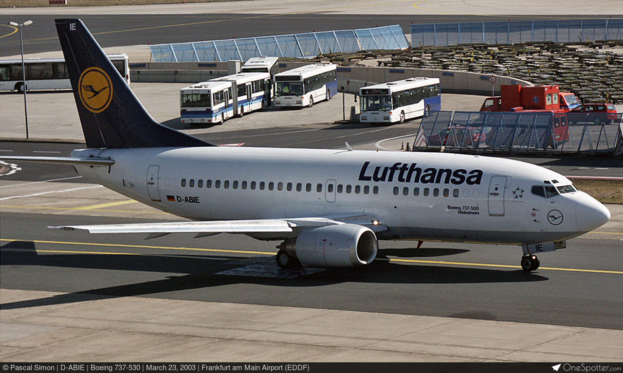 D-ABIE - Boeing 737-530, Lufthansa | OneSpotter.com