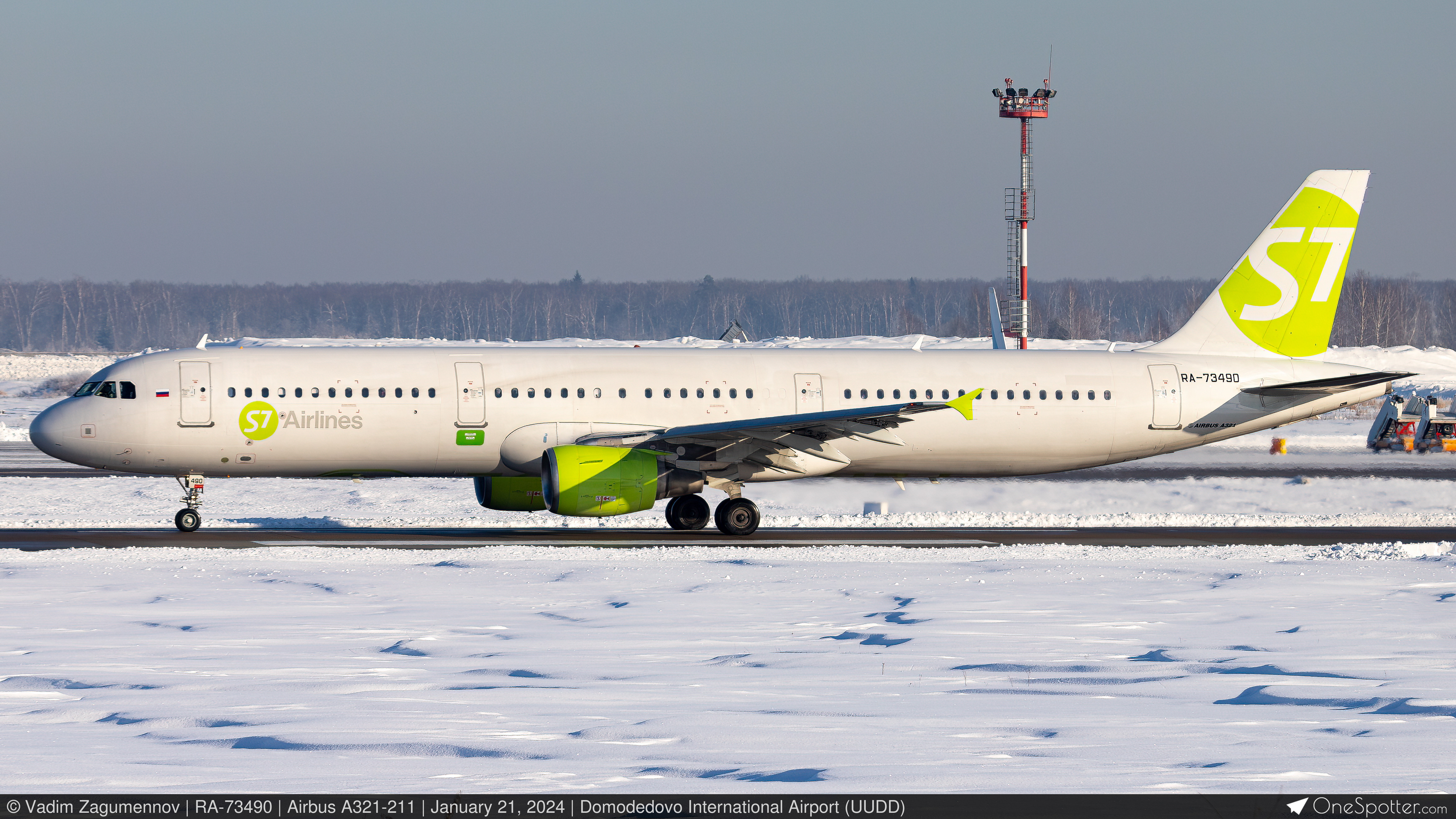1:200 Inflight200 S7 Airlines Airbus Industries A321-200 RA