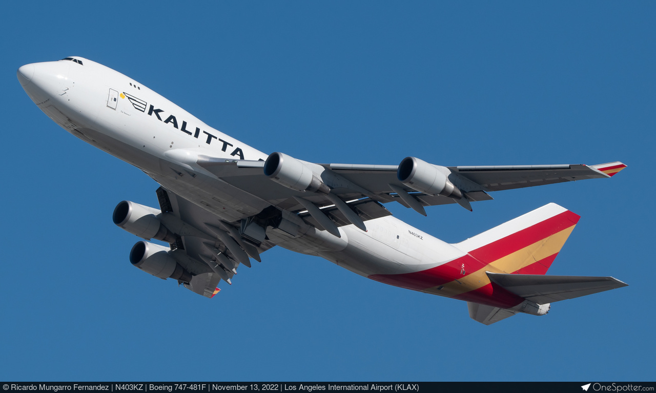 カリッタエア 747-400F N403KZ 1/400 【公式通販】