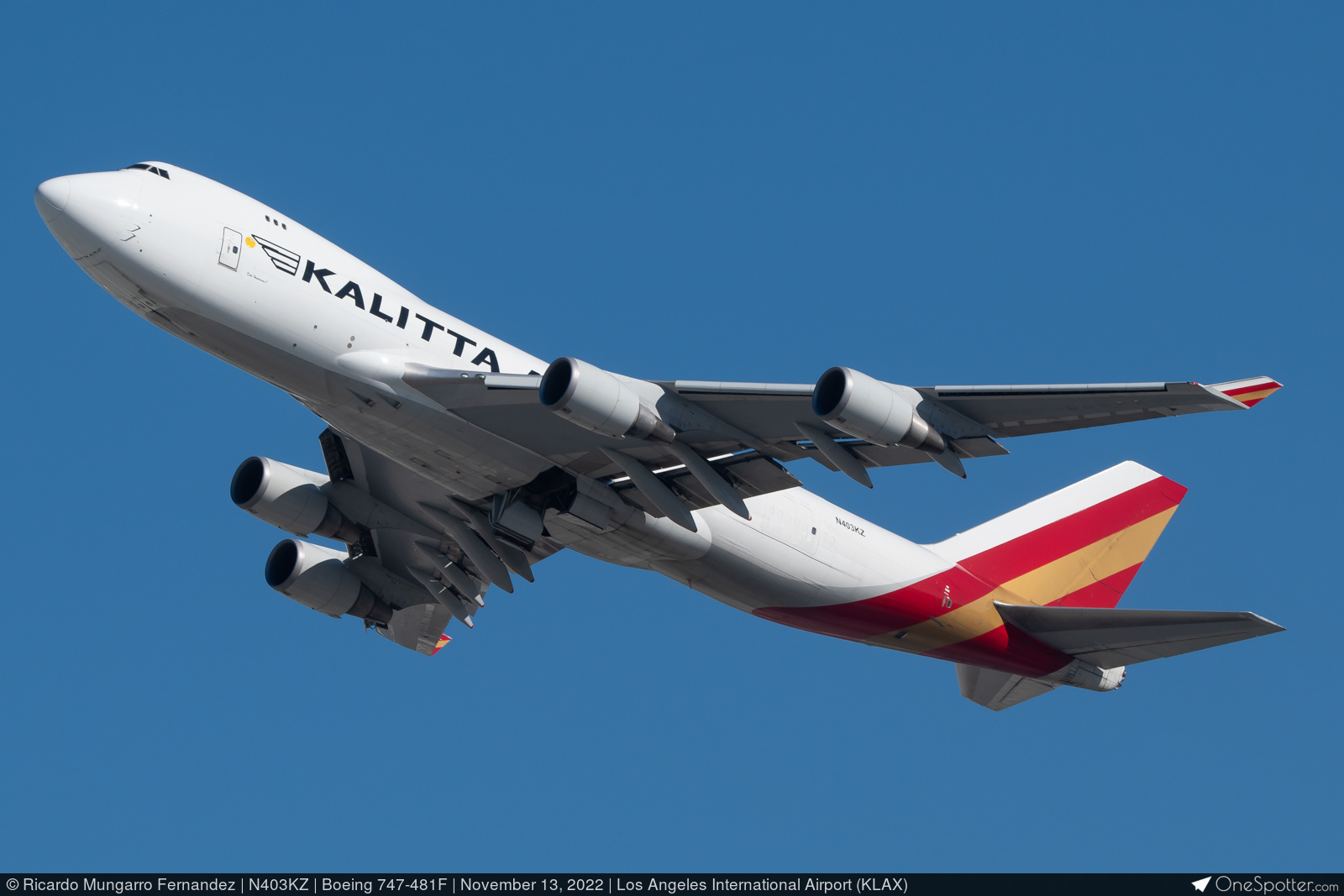 N403KZ Kalitta Air Boeing 747-481F, MSN 34018 | OneSpotter.com