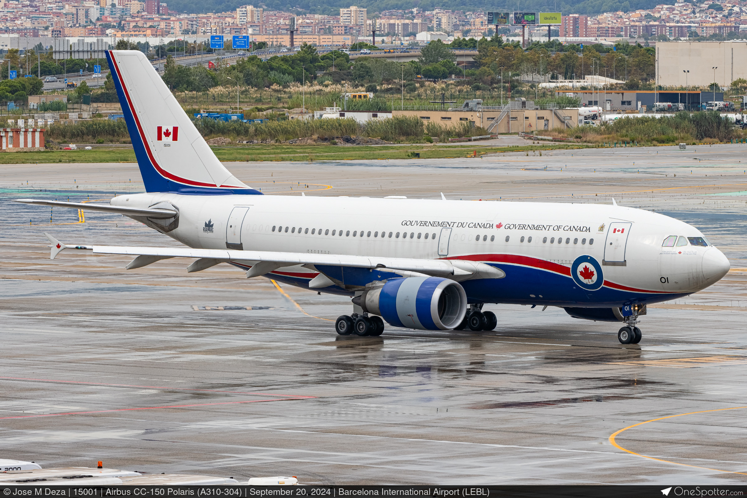 15001 Government of Canada Airbus CC-150 Polaris (A310-304), MSN