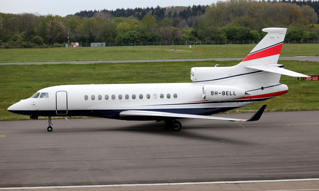 9H-BELL Gestair Aviation Malta Dassault Falcon 7X, MSN 183