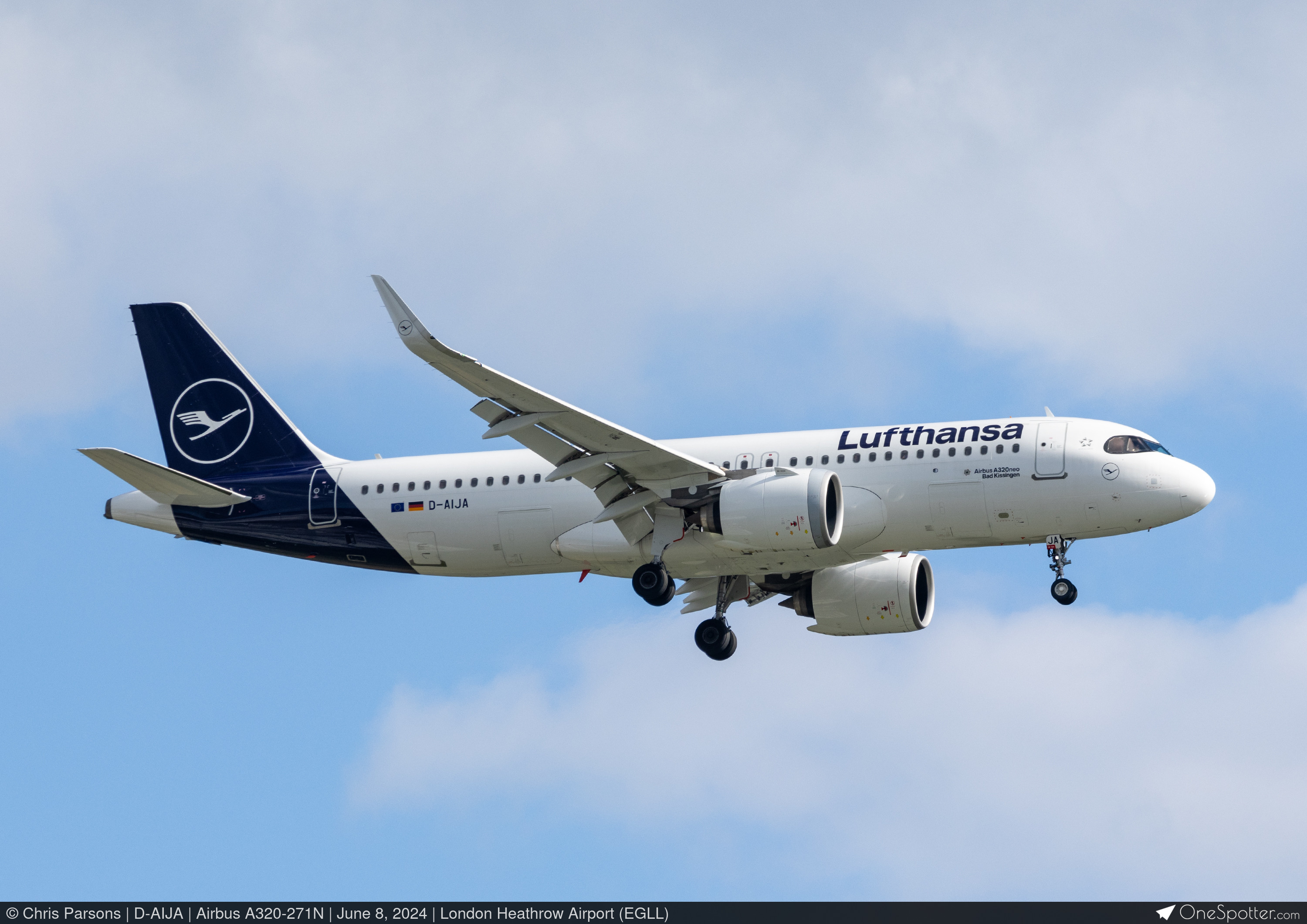 D-AIJA - Lufthansa Airbus A320-271N, MSN 9555 | OneSpotter.com
