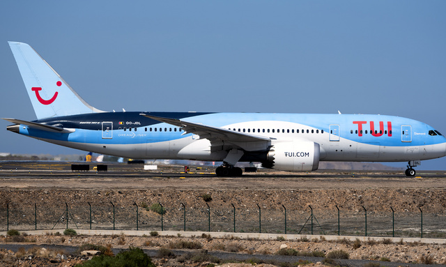 OO-JDL - TUI fly Belgium Boeing 787-8 Dreamliner, MSN 34425