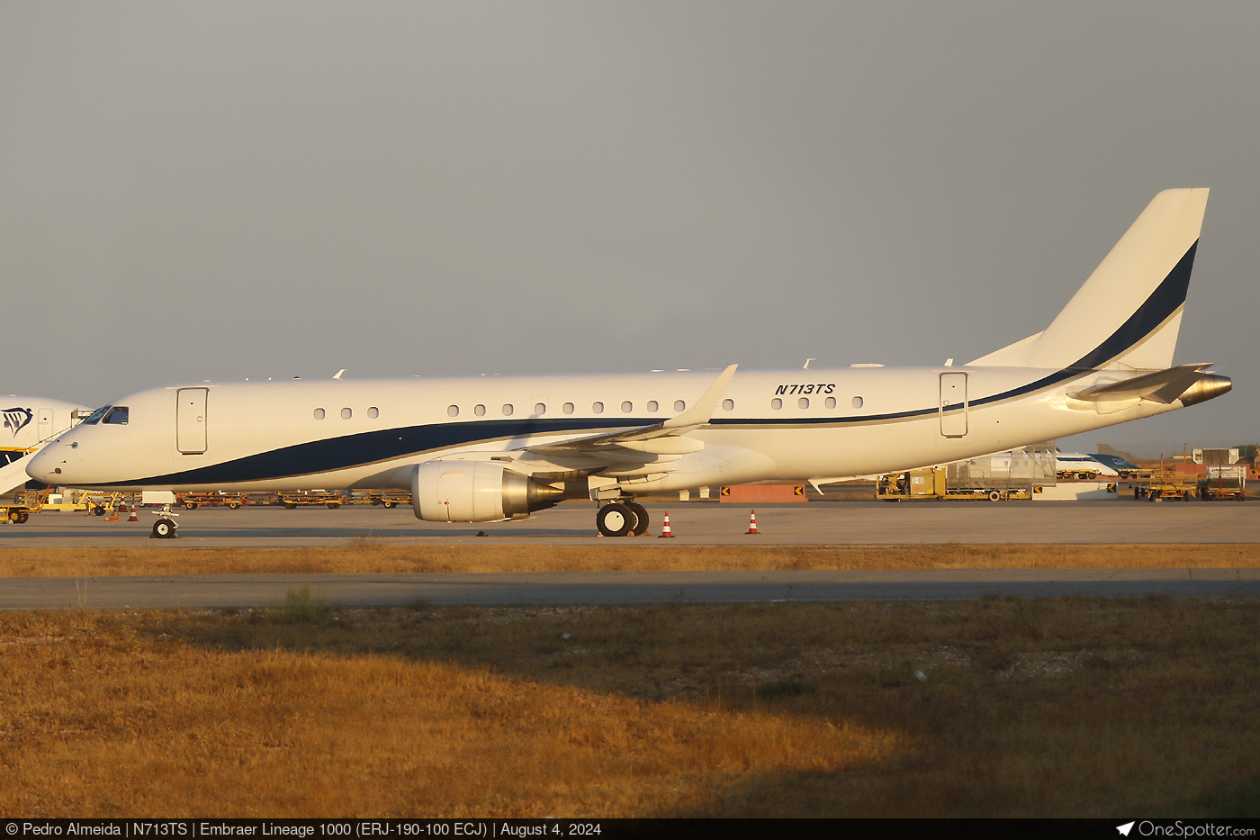 N713TS - Cactus Jack Airlines Embraer Lineage 1000 (ERJ-190-100